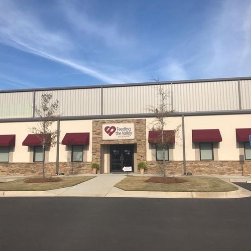 Feeding the Valley building with commercial window awnings